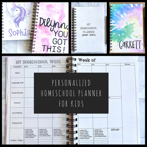 Homeschool Planners for KIDS!