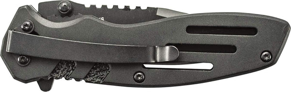 Custom Engraved Smith & Wesson Pocket Knife - Handwriting Signature - Personalized Black Tactical Gift