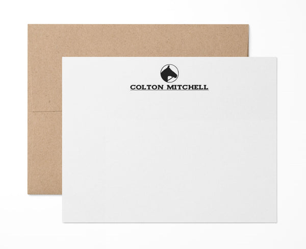 Horse Notes - Custom Flat Notecards