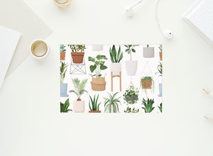 House Plants - 4x6 Postcards