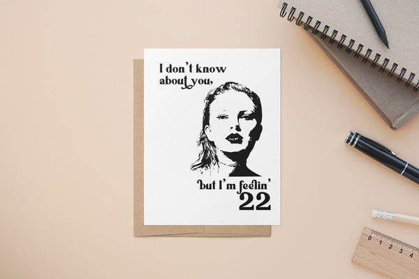 ts cards, Next Era, Cardigan, It's Me Hi, 22, Alchemy, A2 Size Greeting Card