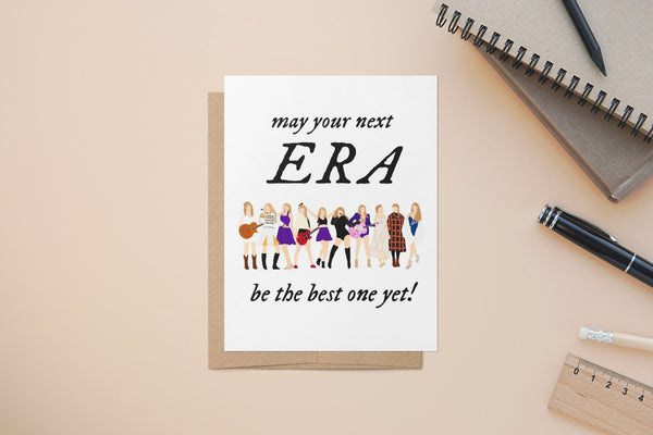 ts cards, Next Era, Cardigan, It's Me Hi, 22, Alchemy, A2 Size Greeting Card