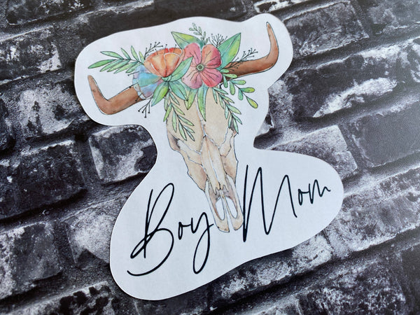 Boy Mom Sticker