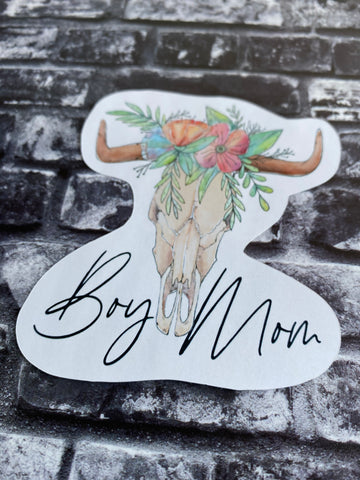 Boy Mom Sticker