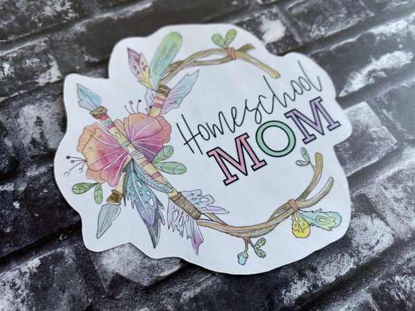 Homeschool Mom Sticker