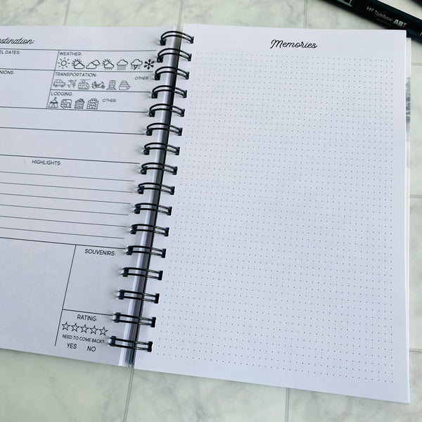 Travel Creates Memories That Last a Lifetime - Travel Log Book