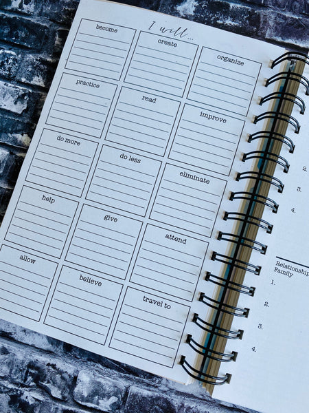 Live the life you love - Goals Planner Journal