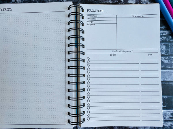 Live the life you love - Goals Planner Journal
