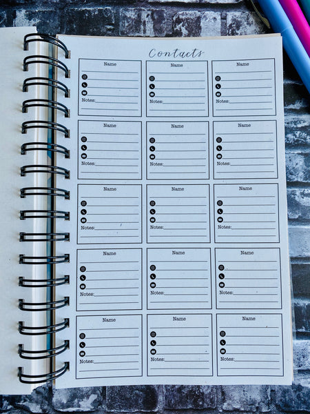Live the life you love - Goals Planner Journal