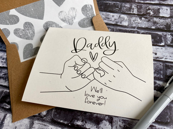 Pinky Promise - Personalized Greeting Card