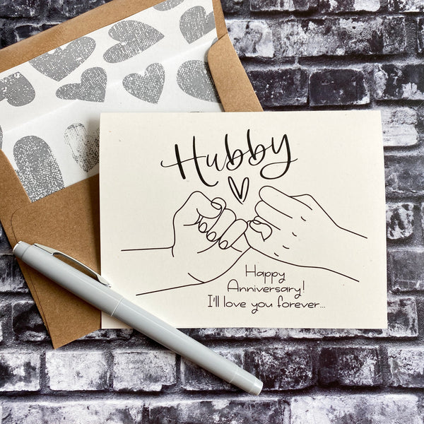 Pinky Promise - Personalized Greeting Card