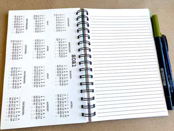 Unicorn - Personalized Homeschool Undated Weekly Planner for Kids