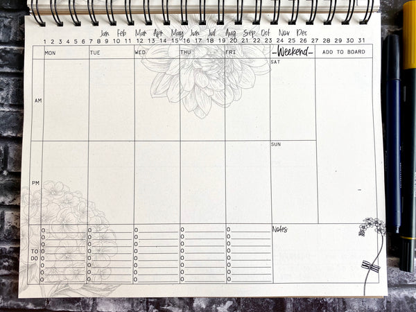 Botanical - Homeschool Planner for Moms